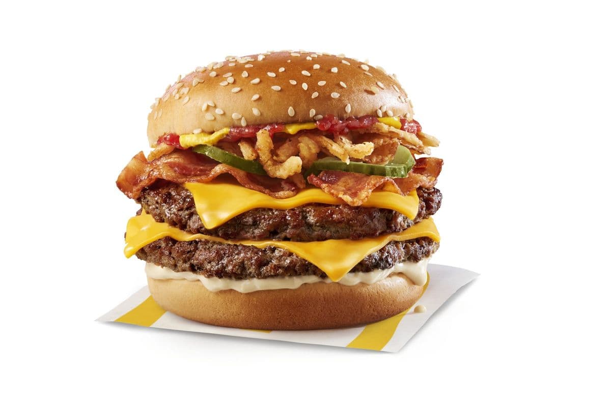 Double Bacon 'N Crispy Onion Quarter Pounder [900.0 Cals]