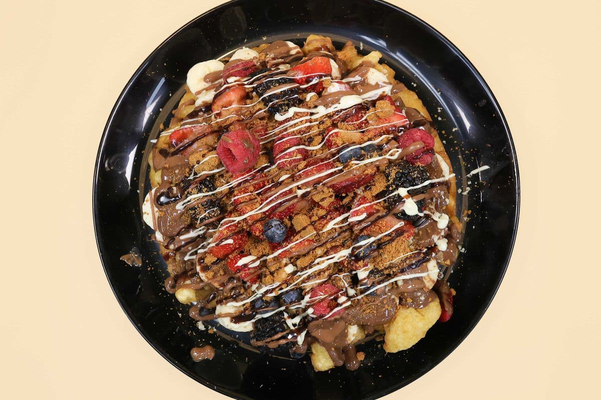Enlighten Me Funnel Cake