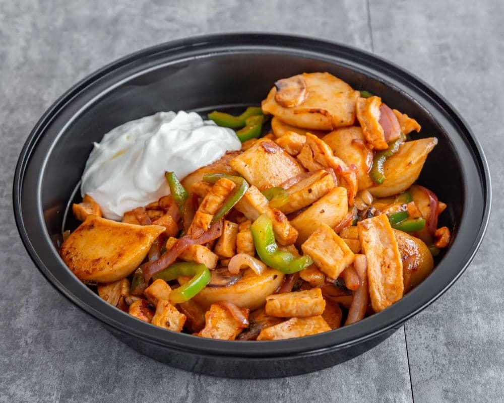 Philly Chicken Perogies