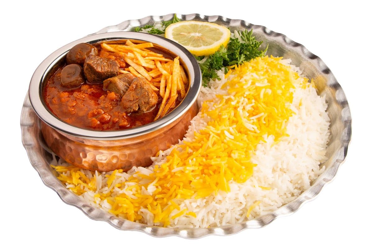 Yellow Split Pea Stew - Gheimeh