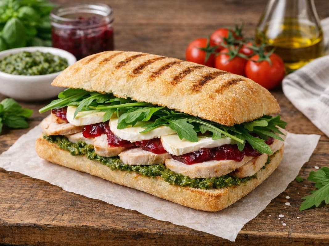 Turkey & Brie Panini