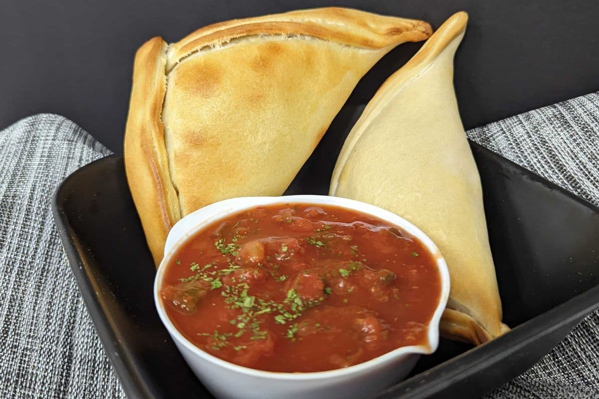 Chicken, Potato, and Vegetable Empanada