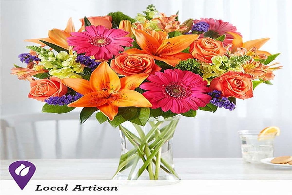 Vibrant Floral Medley™ - Canadian Sourced Flowers -