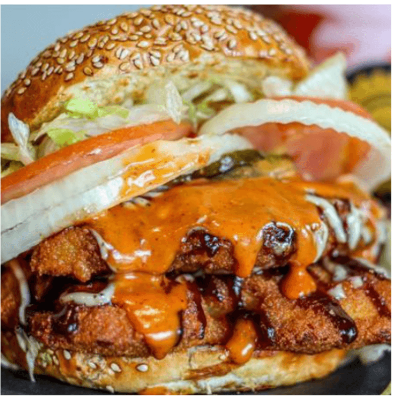 Crispy Chicken Burger Combo 2