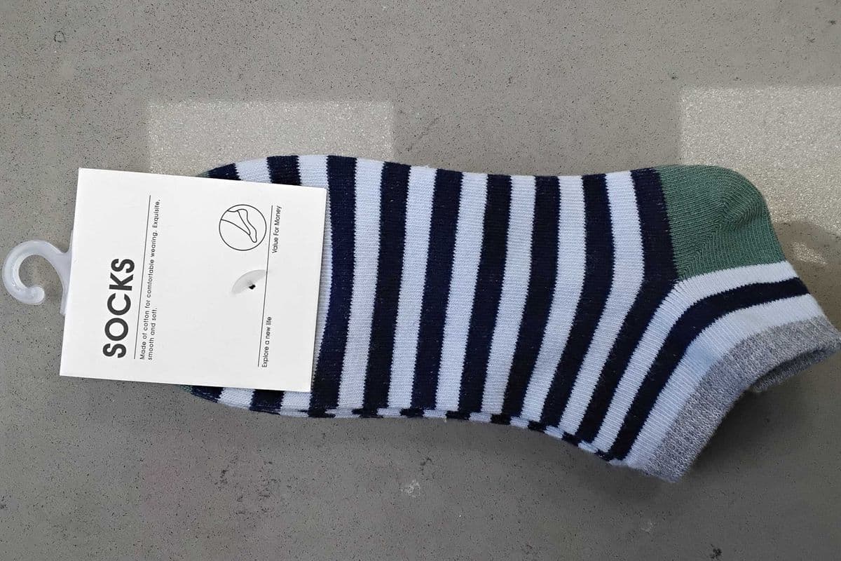 Vigor striped Low cut socks for children