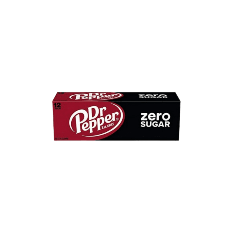 Zero Dr pepper 12 Pack - USA
