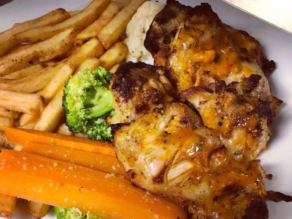 Portuguese Style Chicken Dinner