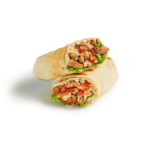Truffle Chicken Shawarma Wrap w/Pop