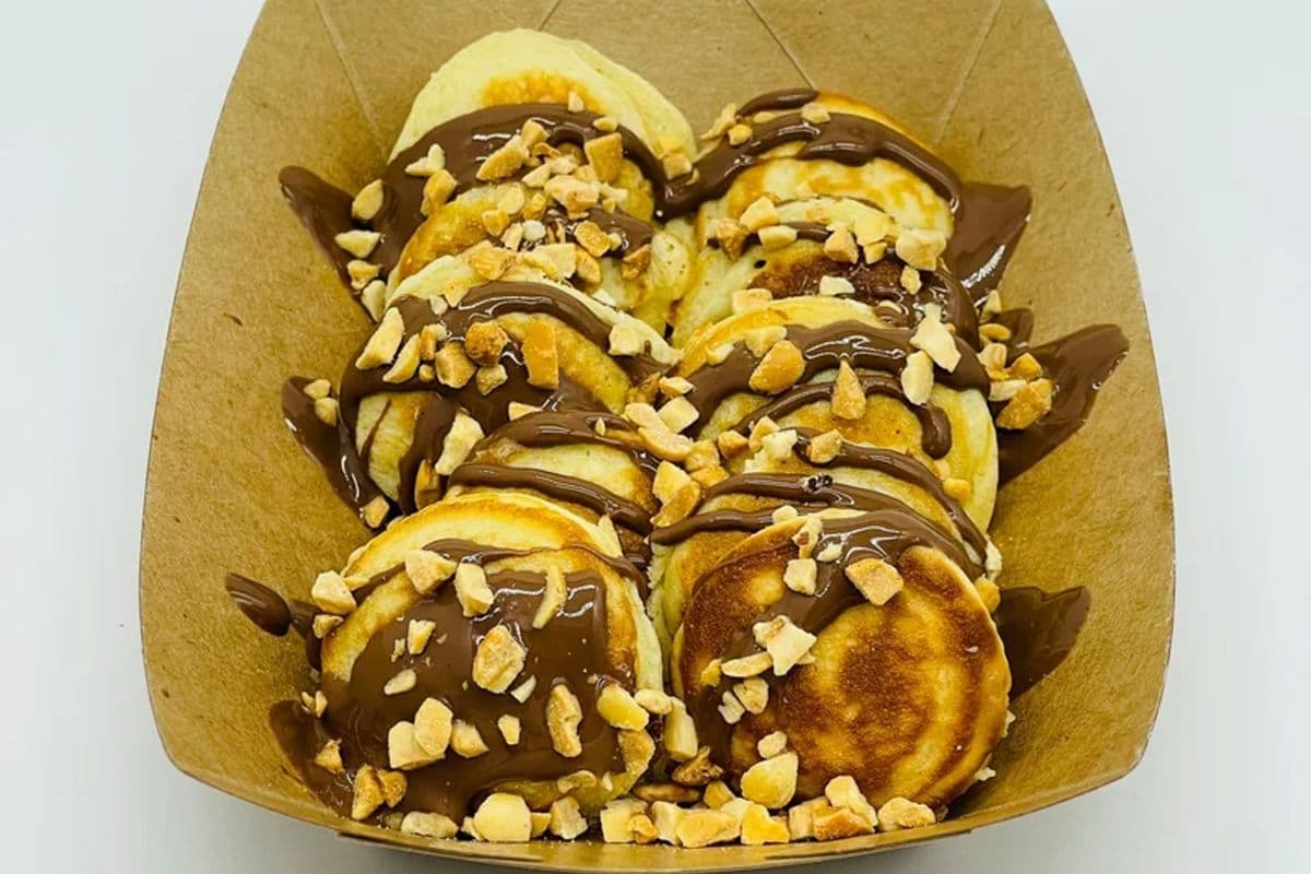 Mini Crêpes Arachides / Peanut Mini Pancakes