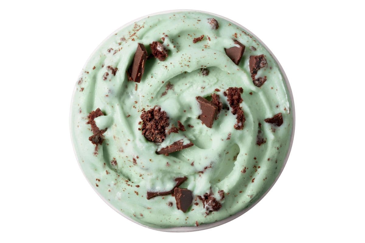 Mint Brownie Blizzard® Treat