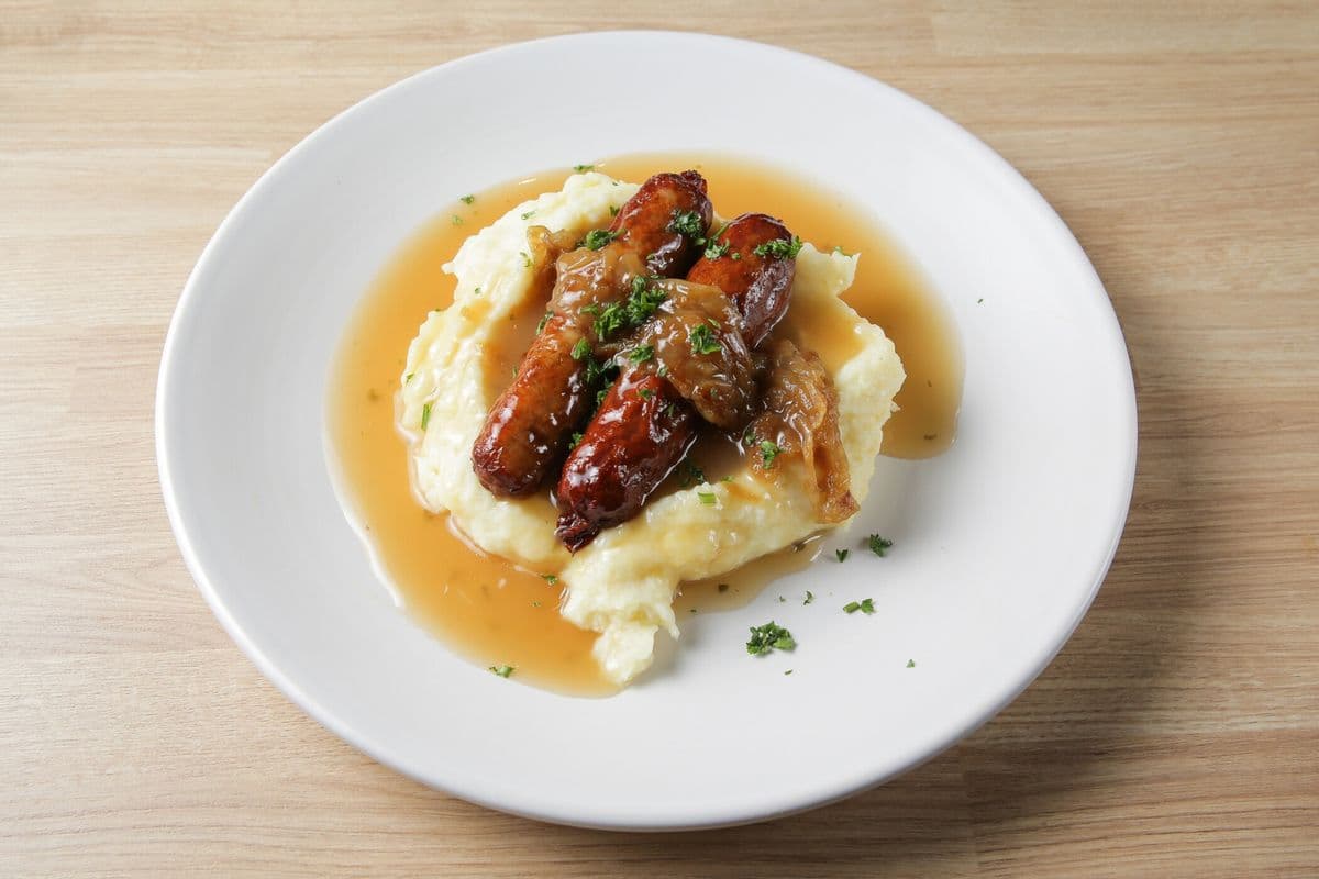 Foys Bangers and Mash