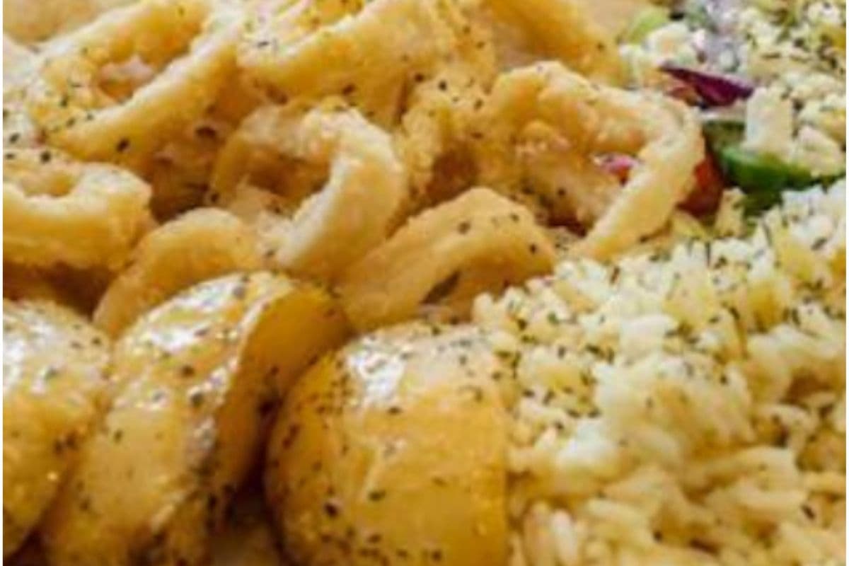 Fried Calamari Dinner