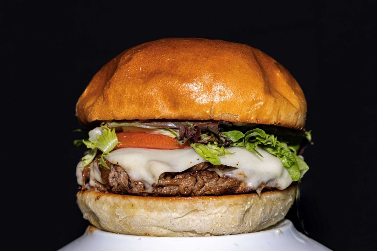 French Onion Beef Burger