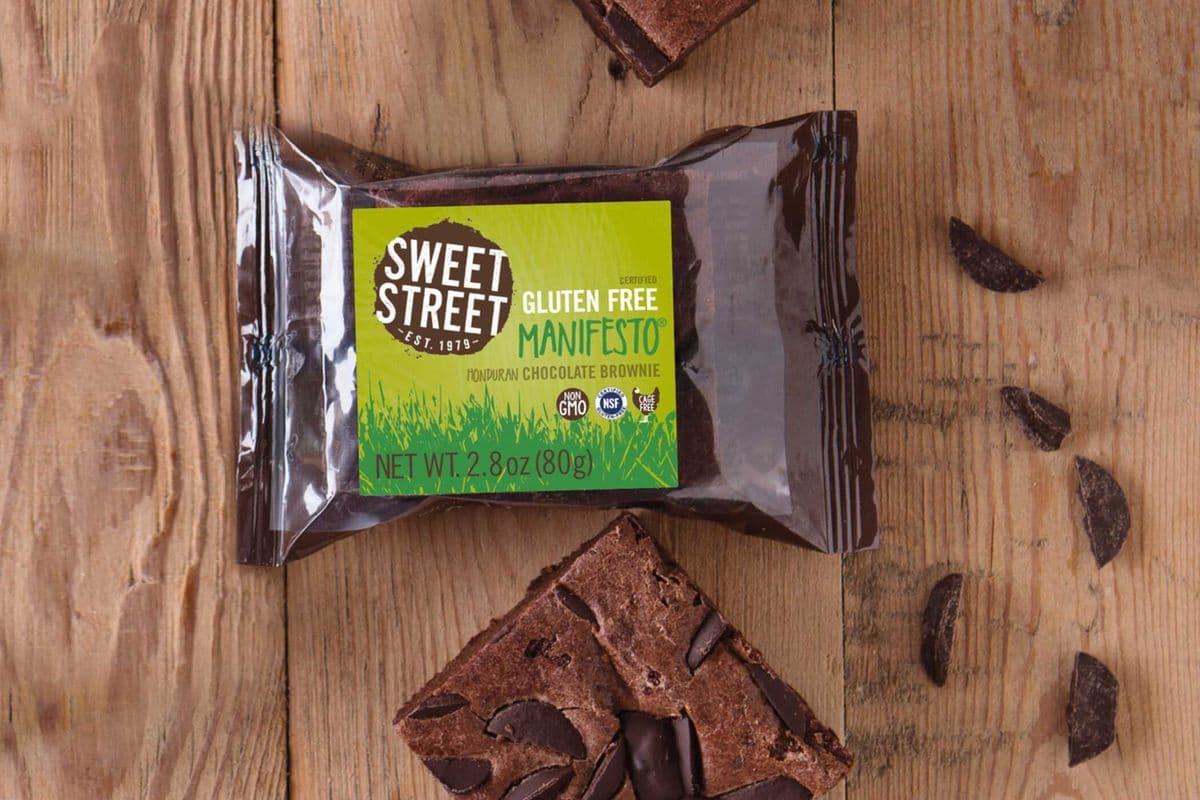 Gluten-Free Chocolate Brownie (2.8 oz (80g)) (350 Cal)