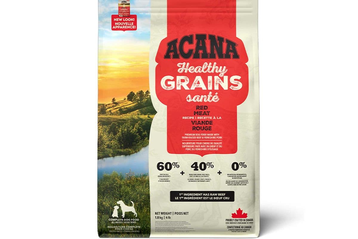 ACANA Dog Healthy Grains Ranch-Raised Red Meat 1.8kg (1.8 kg)