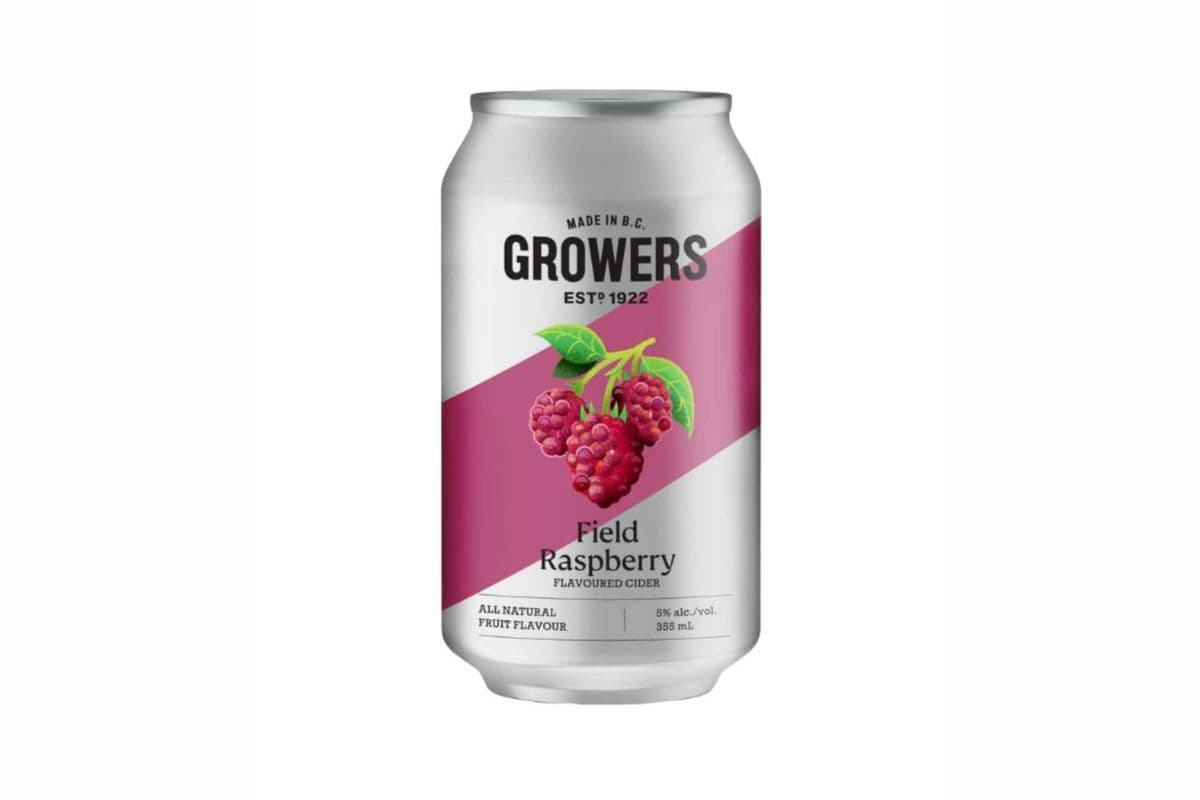 Growers Raspberry 6 Can (6 x 355ml)