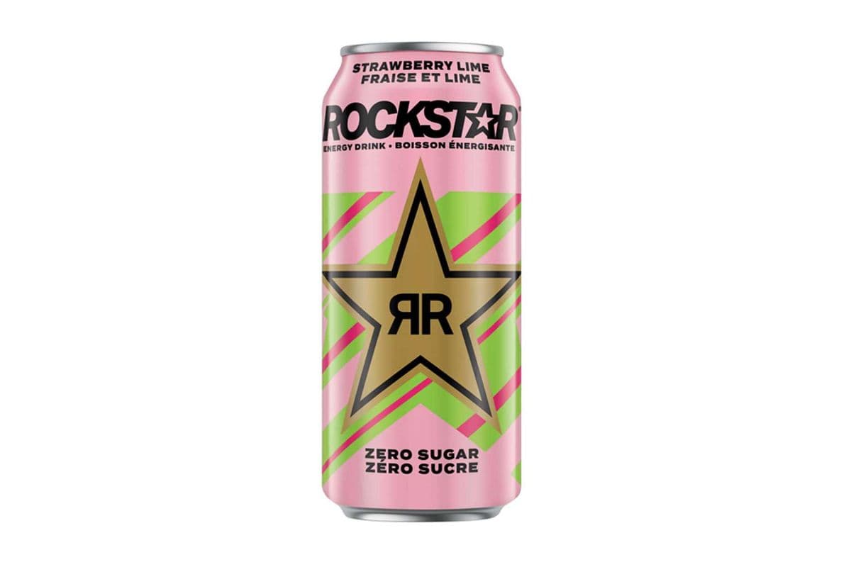 RockStar Zero Sugar - Strawberry Lime (473 ml)