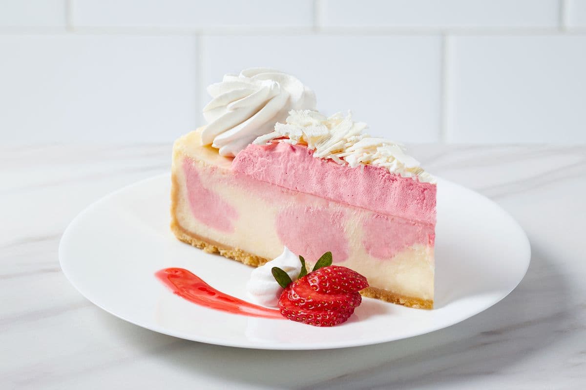 Wild Strawberry and Cream Cheesecake