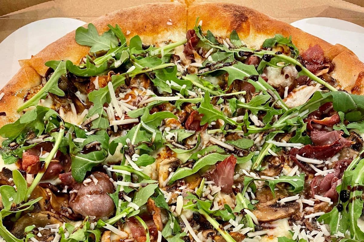 12'' Truffled Mushroom Prosciutto Pizza (Featured Pizza)