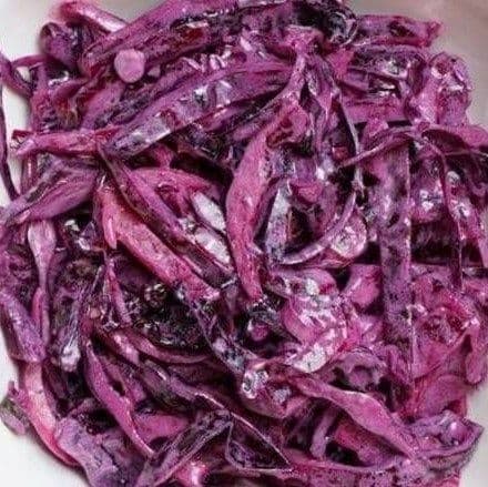 Red Cabbage Slaw