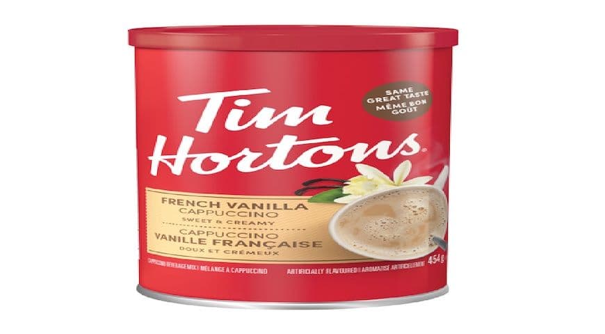 French Vanilla Cappuccino 454g Can French Vanilla Cappuccino 454g Can