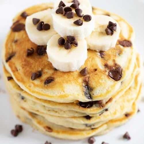 Choco Banana PanCakes