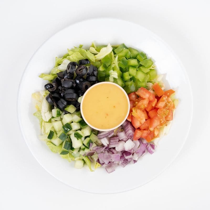 Salade jardinière repas / Garden Salad Meal