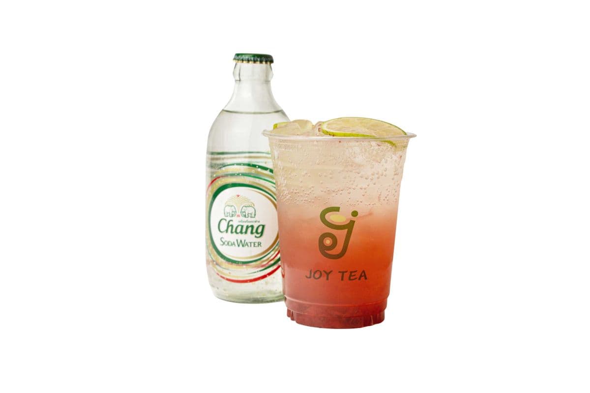 F2. Strawberry Sparkling Soda