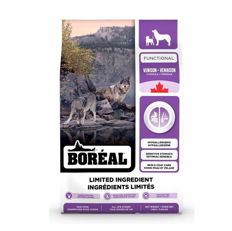Boreal Functional Limited Ingredients All Breeds Venison Dog