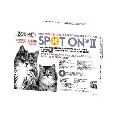 Zodiac Spot-On II Cat and Kittens