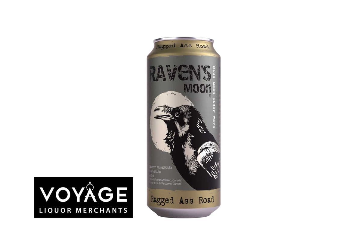 Raven's Moon Ragged Ass Road Cider (1 x 473ML)
