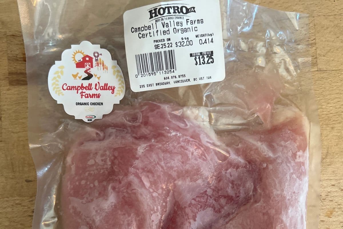 Campbell Valley Farms Certified Organic Chicken Breast (2 Pack)