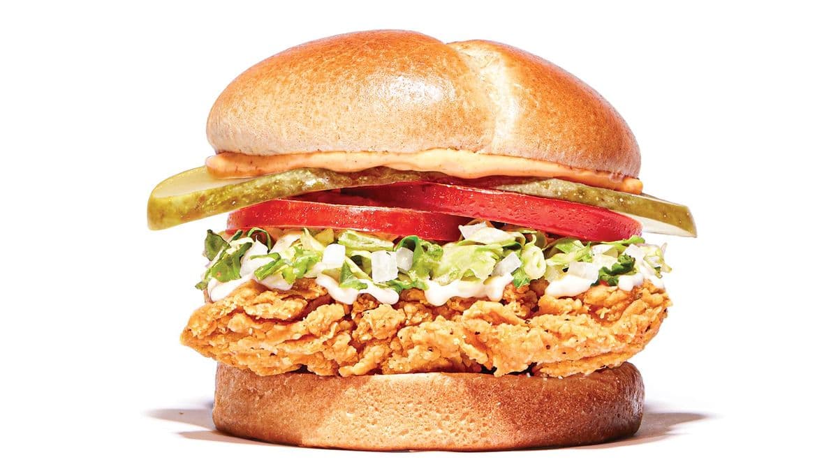 Crispy Chicken Sandwich 530 cals