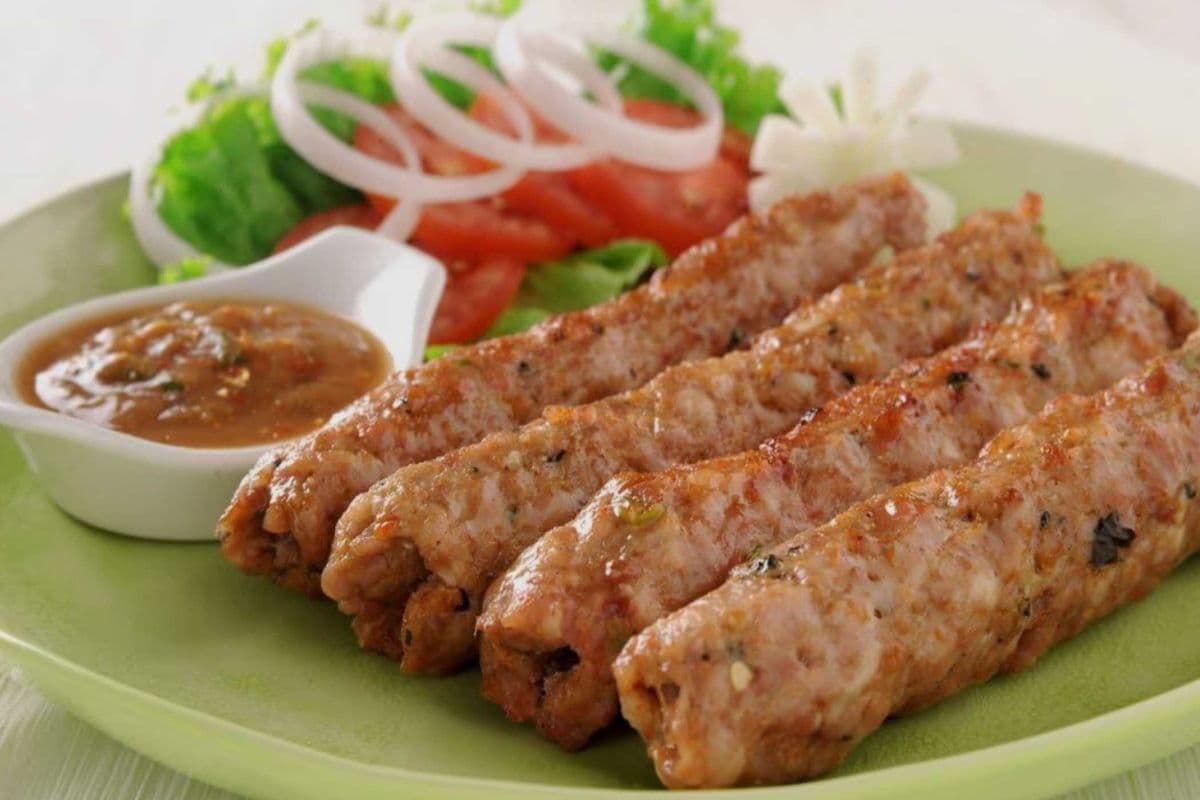 Chicken Seekh Kabab (2 pcs)