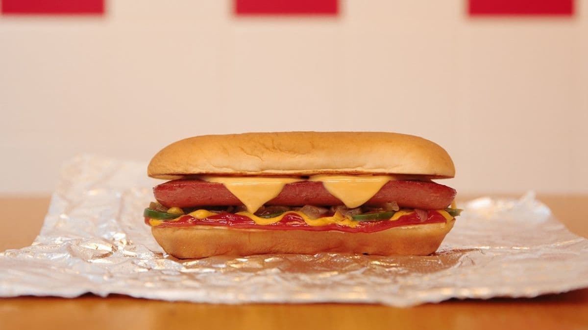 Hot dog avec fromage / Cheese Dog
