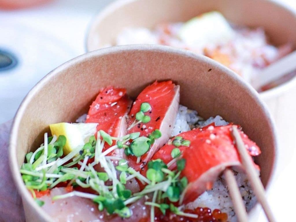 “Umami” Salmon & Tuna Bowl
