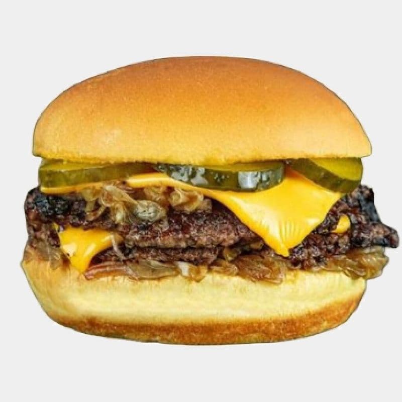 Burger de style oklahoma double / Double Oklahoma Style Burger