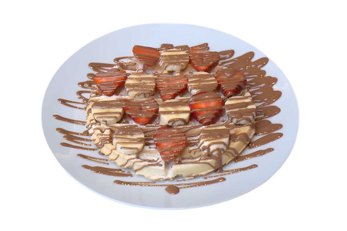 Assorted Fruit Waffle