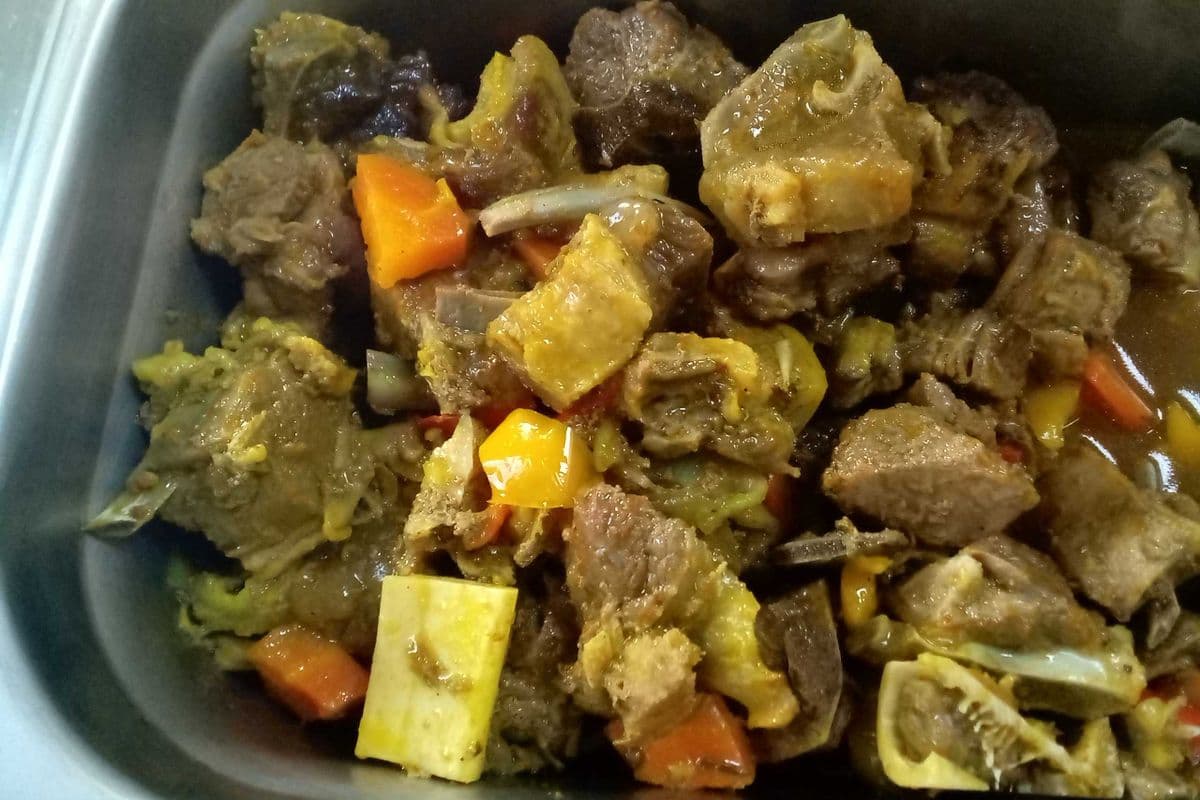 Extra Curry Goat