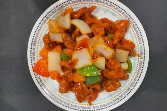 Pork in Sweet and Sour Sauce (King Dou Style) 京都肉排