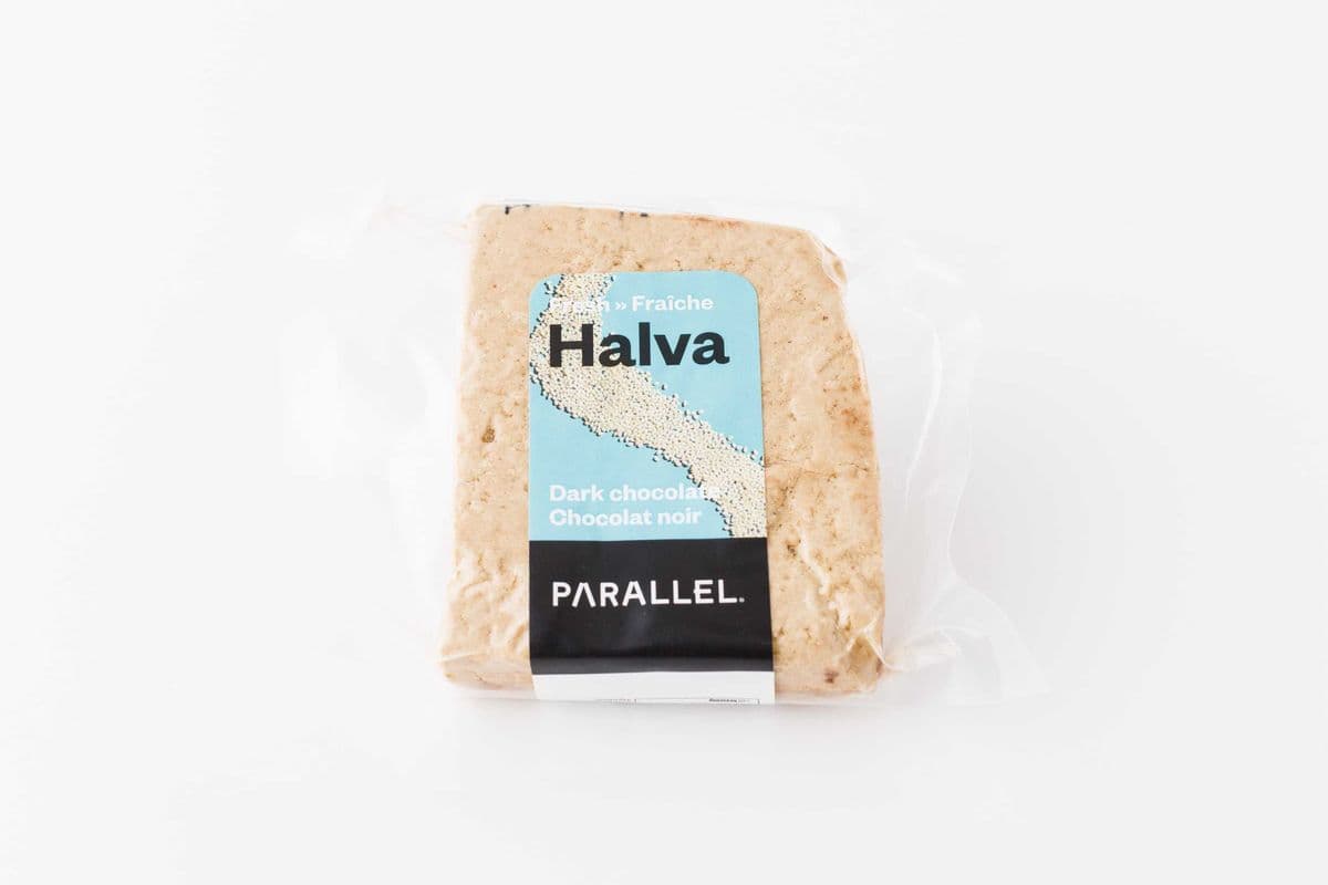 Fresh Chocolate Sea-Salt Halva