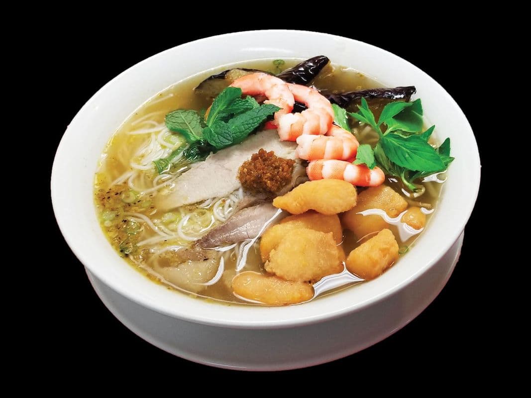 B9. Fermented Fried Fish Fillet Vermicelli Soup