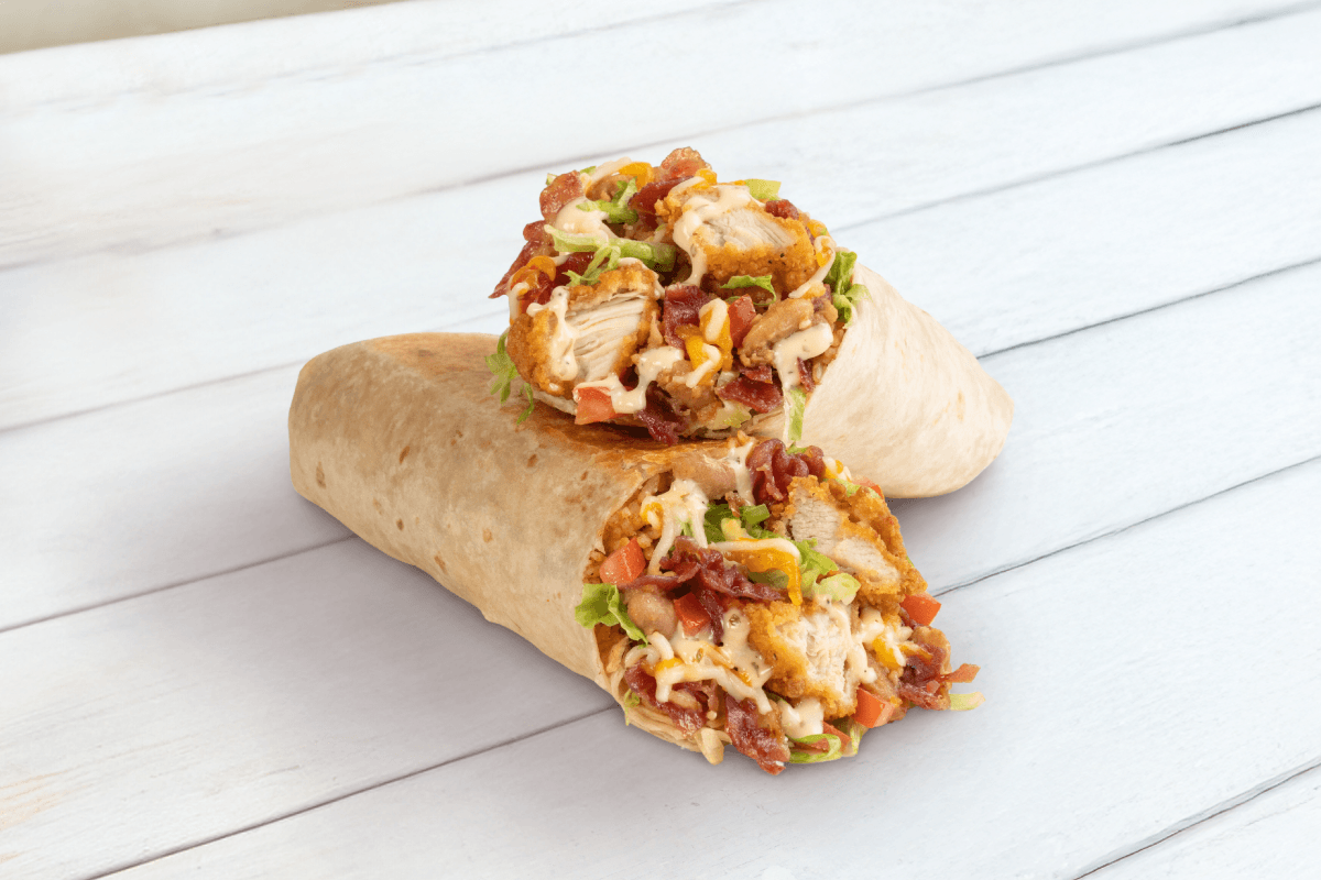 Chicken Bacon Ranch Burrito