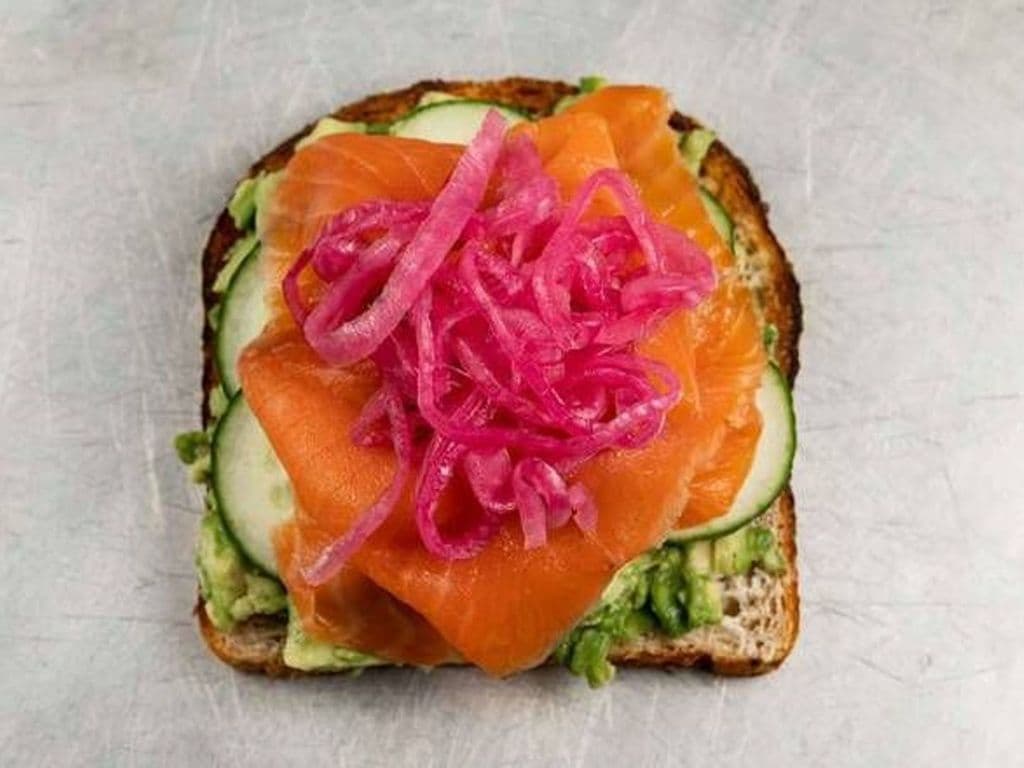 AVOCADO + SALMON TOAST