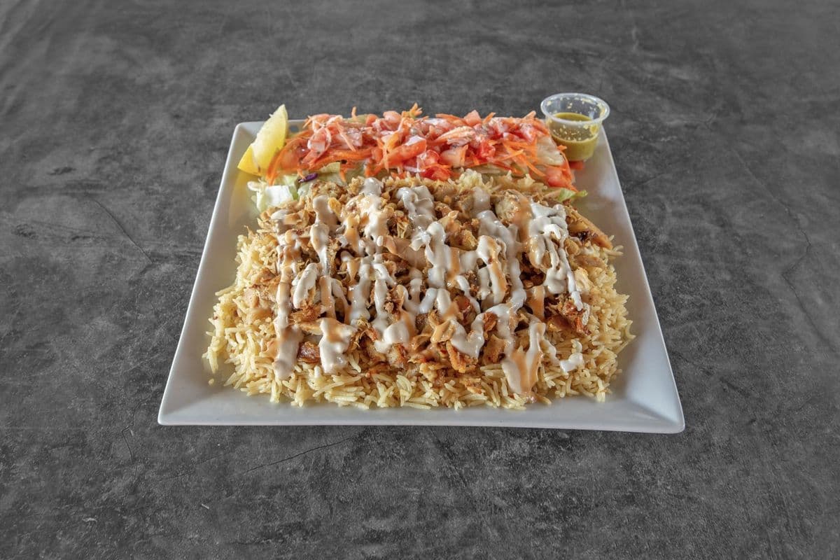 Chicken Shawarma with Salad