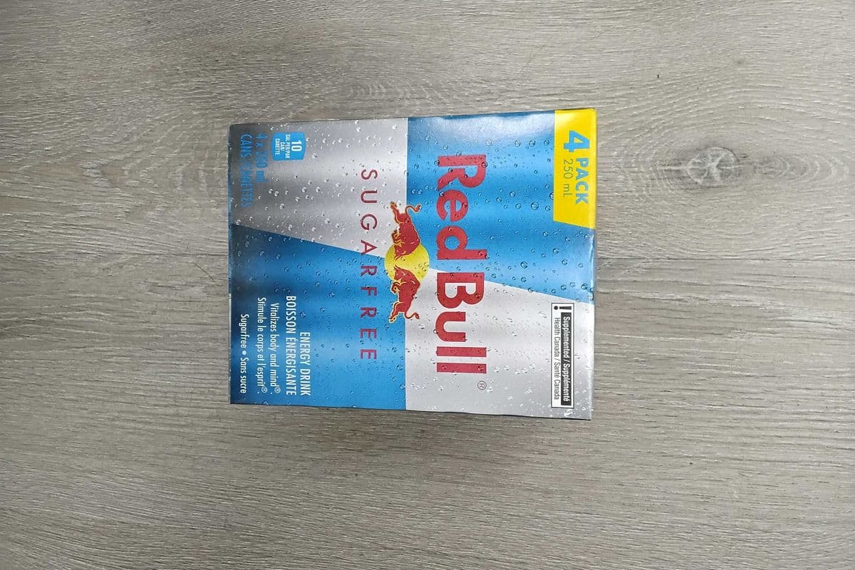 Redbull sugarfree 4 pack (4×250ml)