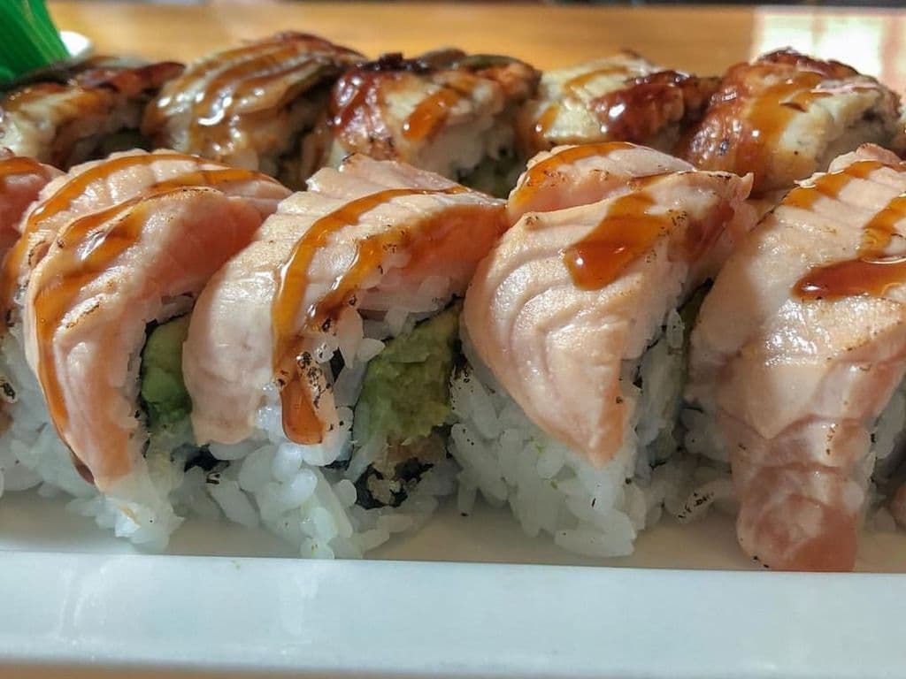 4619.BBQ Red Dragon Roll