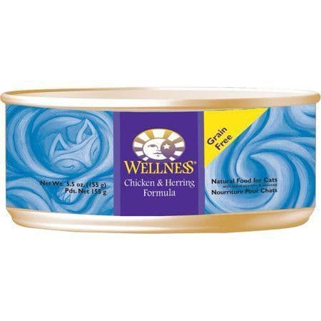 Wellness Complete Health Pâté Chicken & Herring Dinner Wet Cat Food 5.5 oz