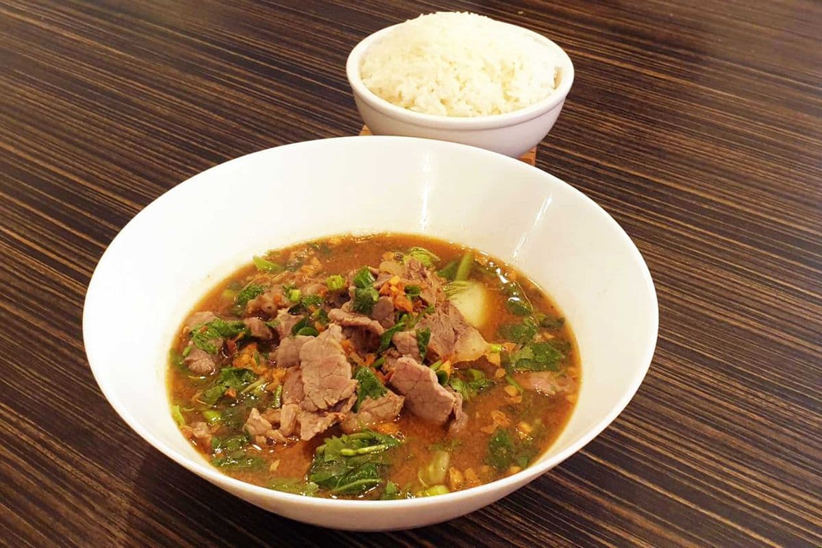 N2_Soupe de bœuf avec riz au jasmin / Beef Soup with Jasmine Rice