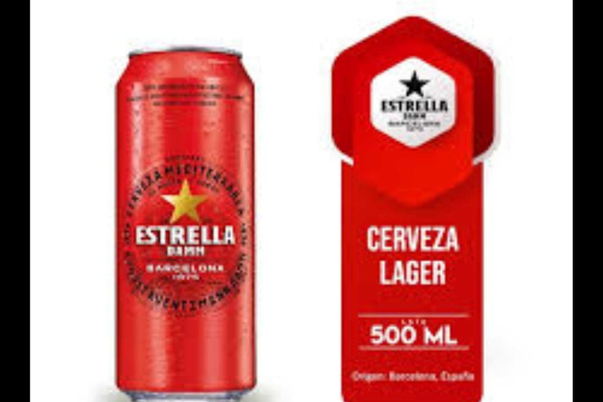 Estrella Damm Barcelona (500 ml Can) (1 x 500ML)